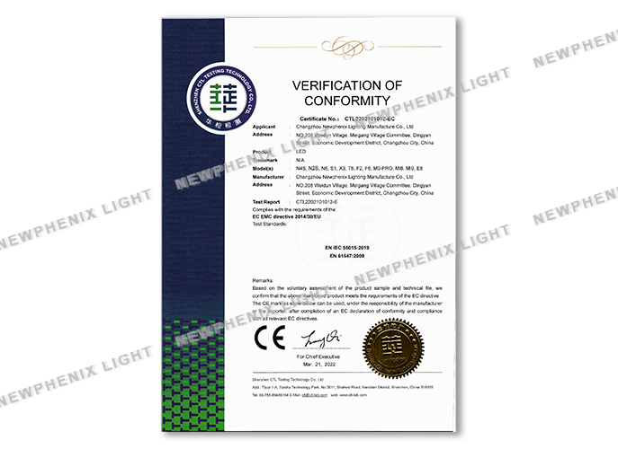 CE of HID
